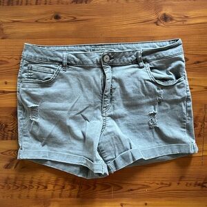 Refuge denim shorts, size 14